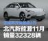 同比大涨113% 北汽新能源11月销量32328辆